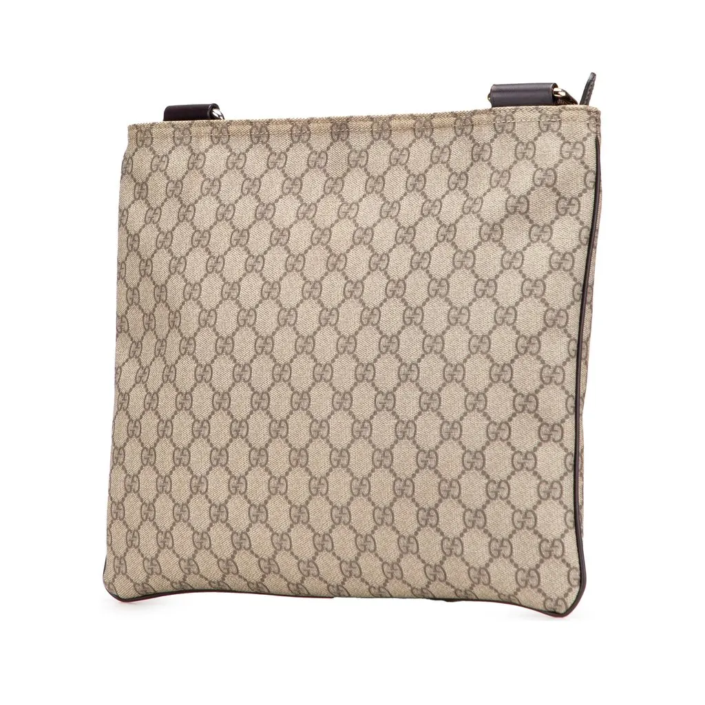 Gucci GG Supreme Crossbody Beige Very good - Back View