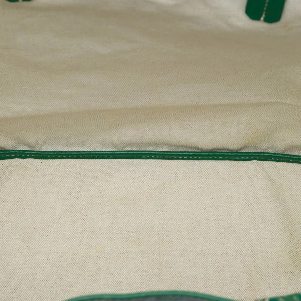 Goyard Goyardine Saint Louis PM Green Canvas Good - Model View