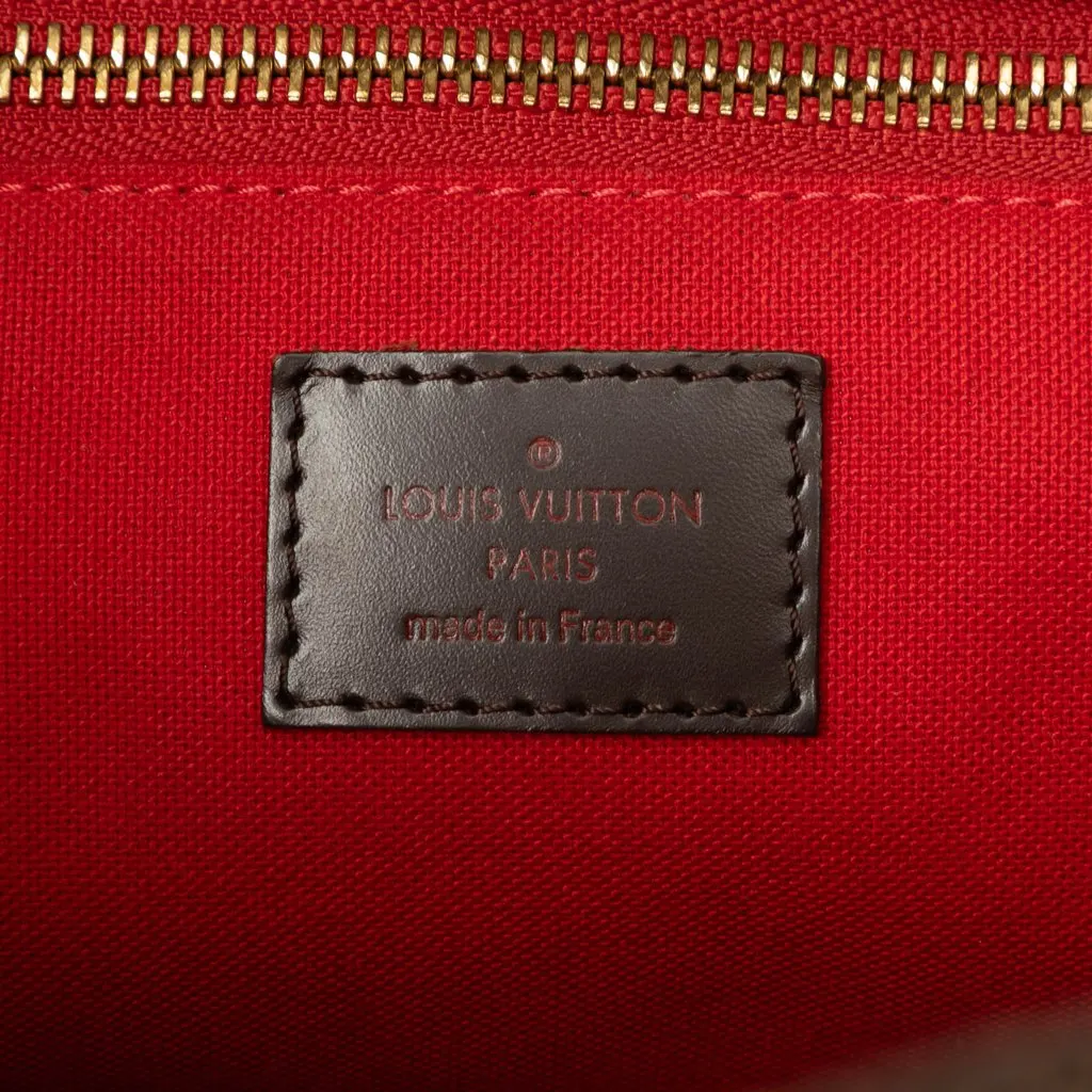 Louis Vuitton Damier Ebene Cabas Rosebery Brown Canvas Good - Box View