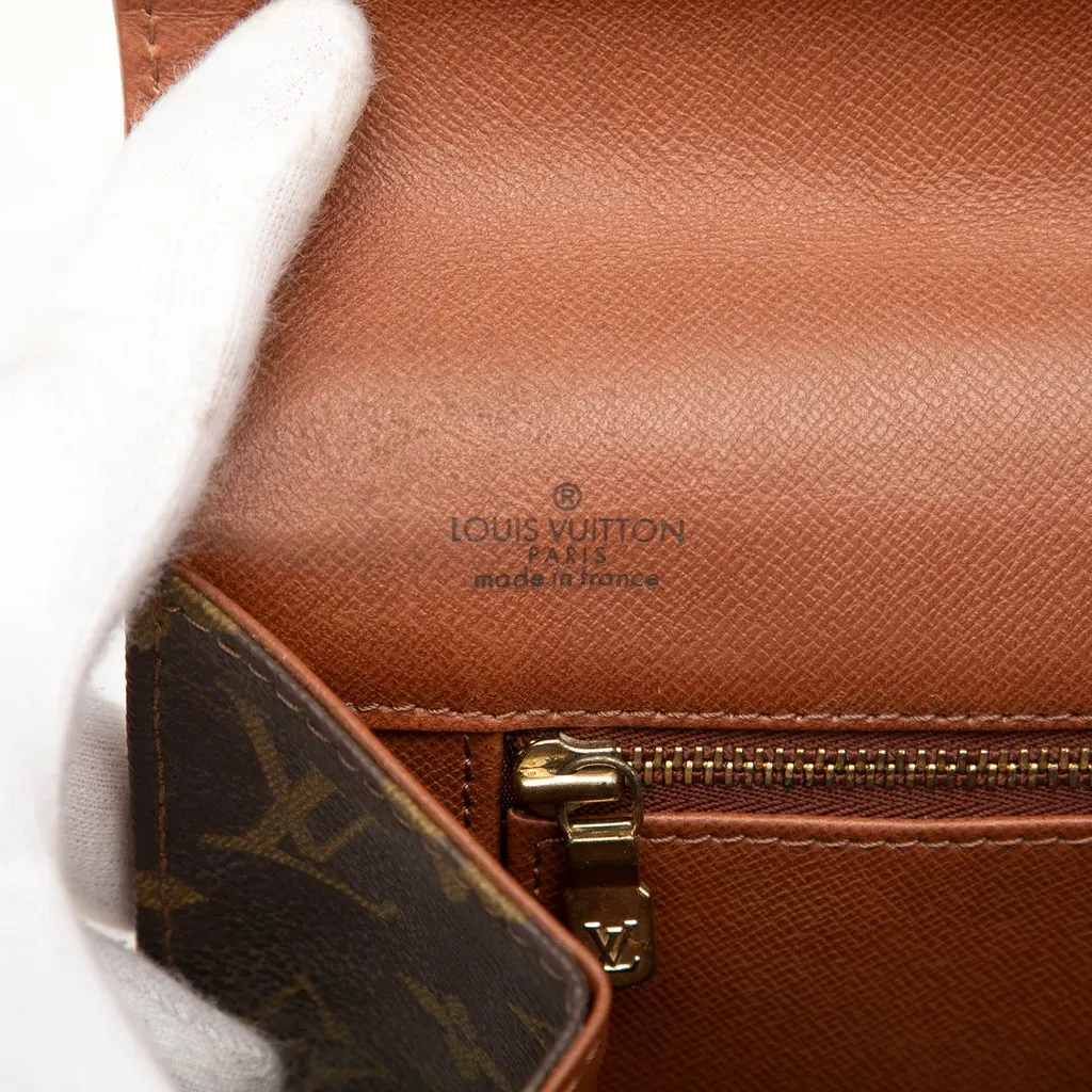 Louis Vuitton Monogram Pochette Dame GM Brown Very good - Box View