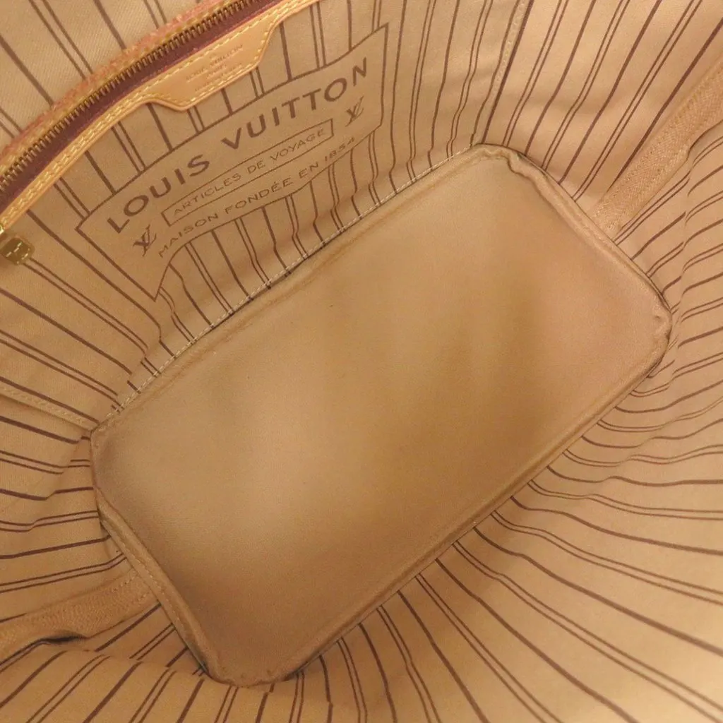 Louis Vuitton Monogram Neverfull MM Brown Very good - Model View