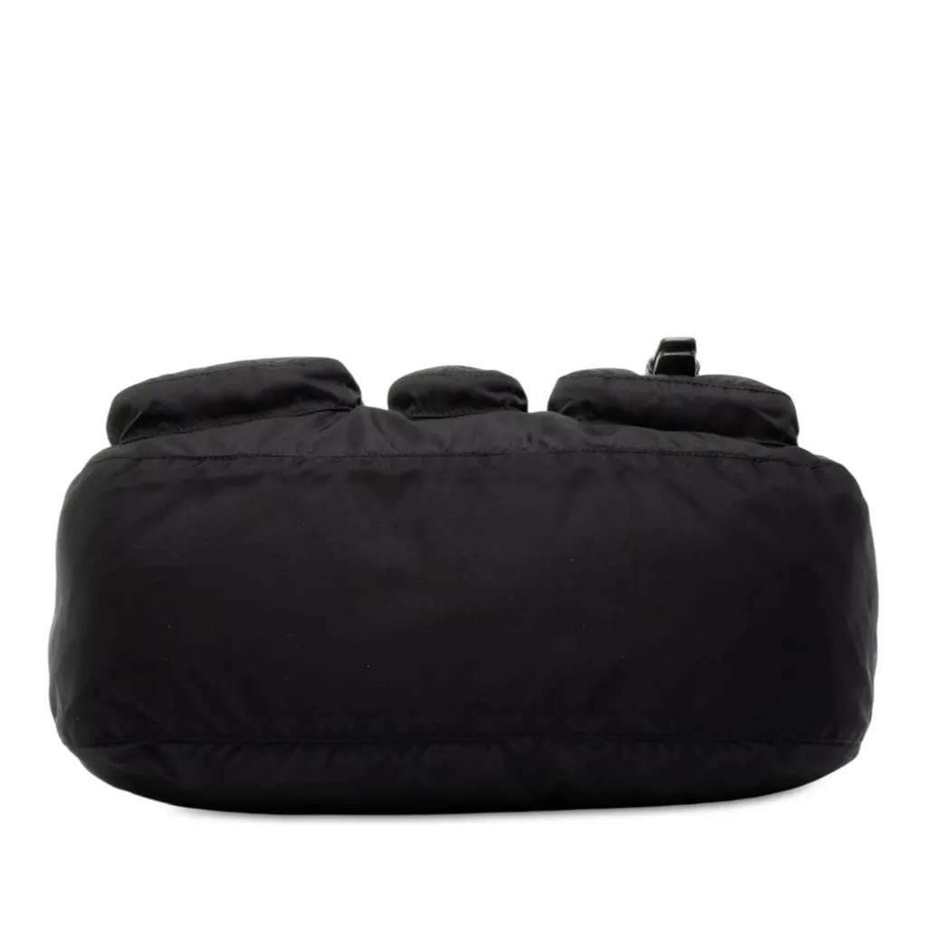 Prada Tessuto Triple Pocket Zip Top Crossbody Black Polyamide Very good - Inside View