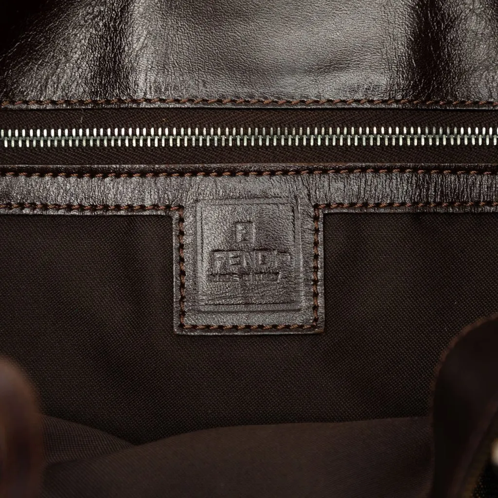 Fendi Zucca Canvas Tote Brown Very good - Box View