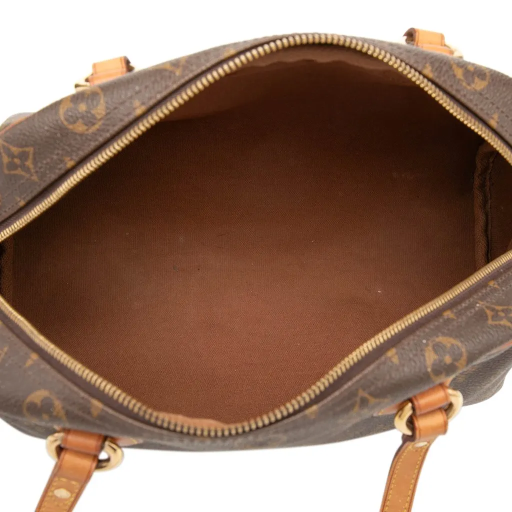Louis Vuitton Monogram Montorgueil PM Brown Good - Model View