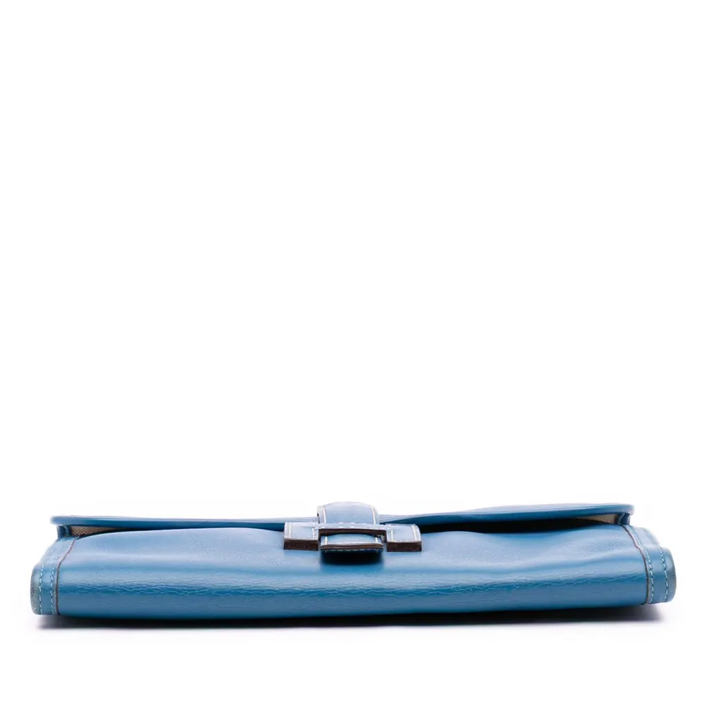 Hermès Swift Jige Elan 29 Blue Leather Very good - Inside View