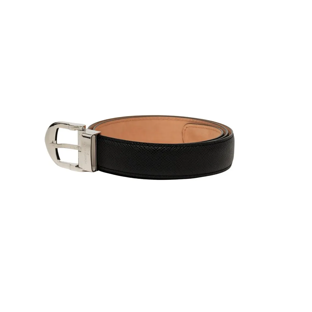 Louis Vuitton Taiga Ceinture Classique Belt Black Leather Very good - Back View