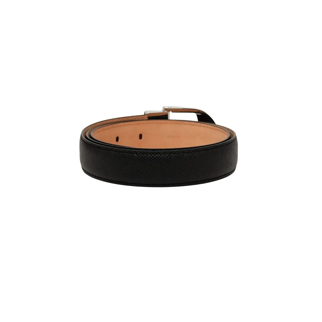 Louis Vuitton Taiga Ceinture Classique Belt Black Leather Very good - Inside View