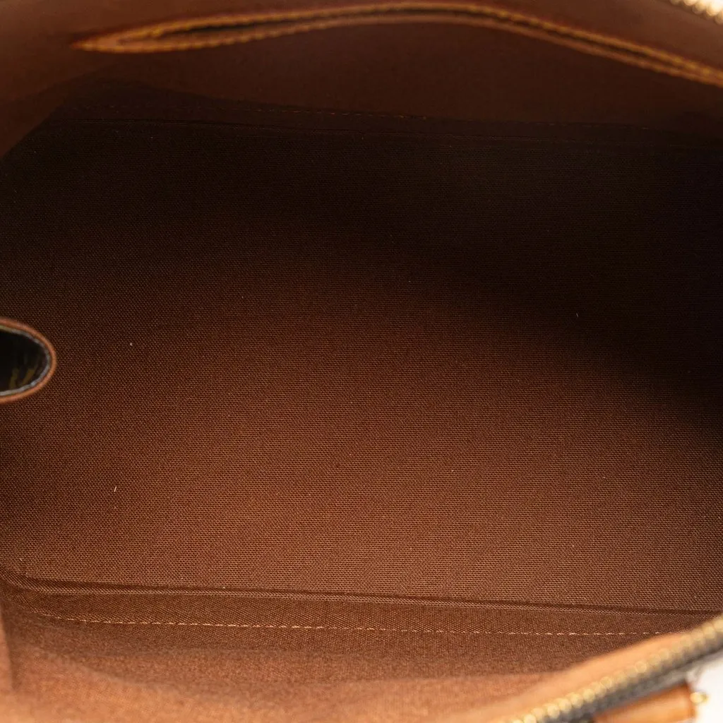 Louis Vuitton Monogram Alma PM Brown Canvas Good - Model View