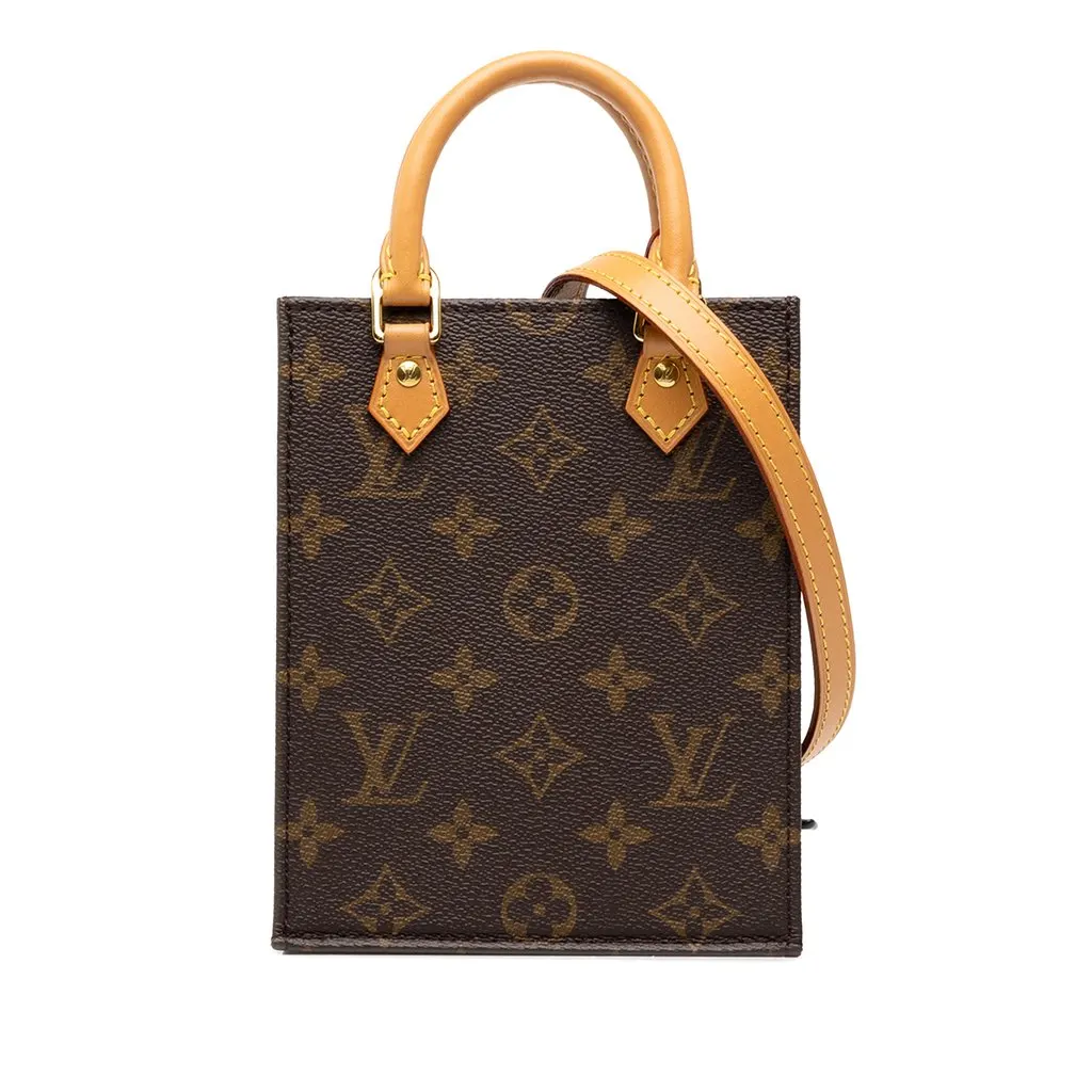 Louis Vuitton Monogram Petit Sac Plat