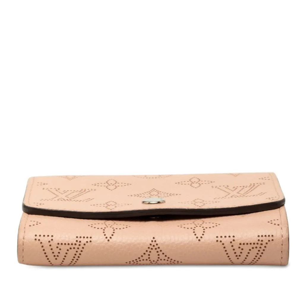 Louis Vuitton Monogram Mahina Iris Compact Wallet Pink Leather Good - Inside View