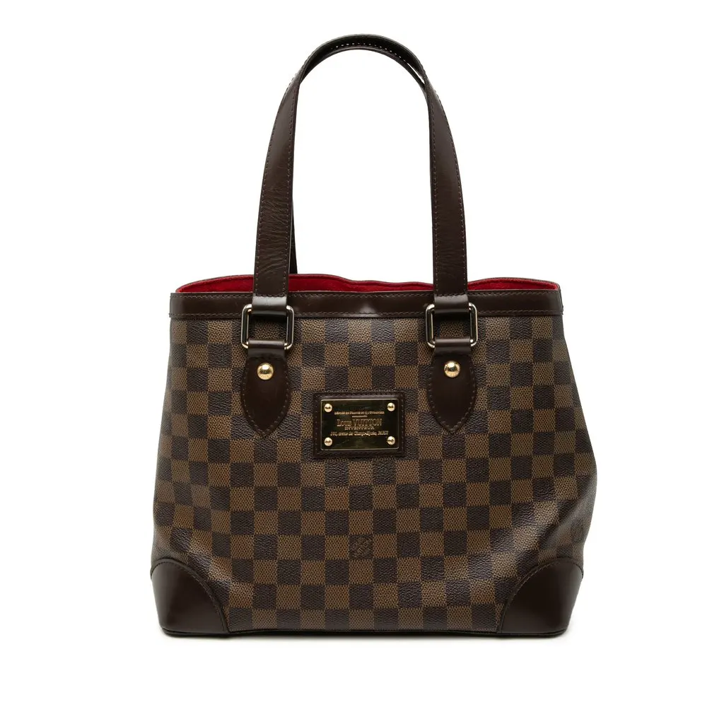 Louis Vuitton Damier Ebene Hampstead PM Brown Very good - Front View