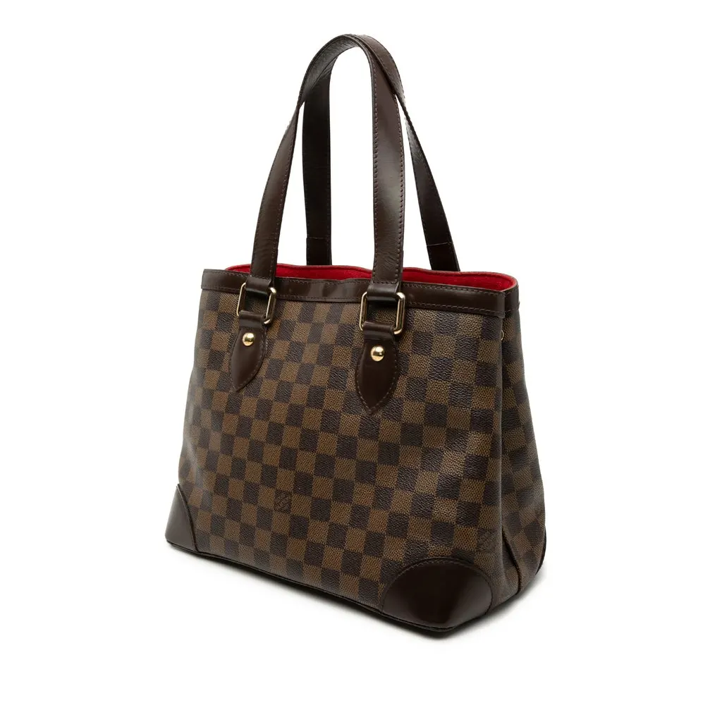Louis Vuitton Damier Ebene Hampstead PM Brown Very good - Back View