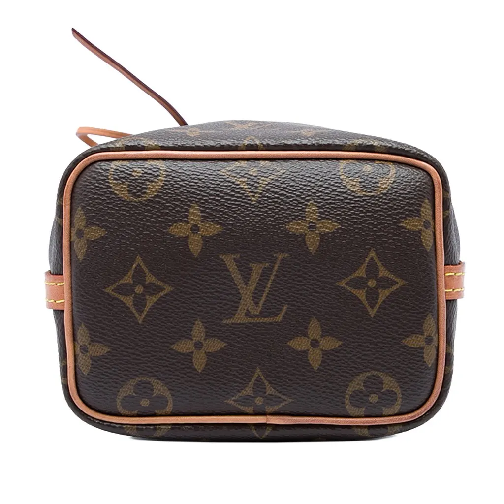 Louis Vuitton Monogram Nano Noe Brown Canvas Very good - Inside View
