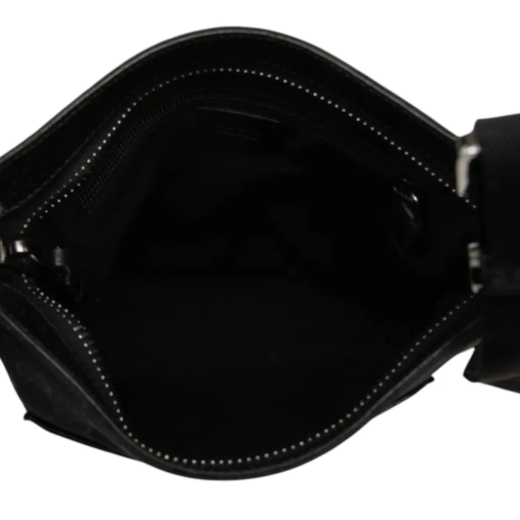 Gucci GG Canvas Crossbody Black Canvas Good - Model View