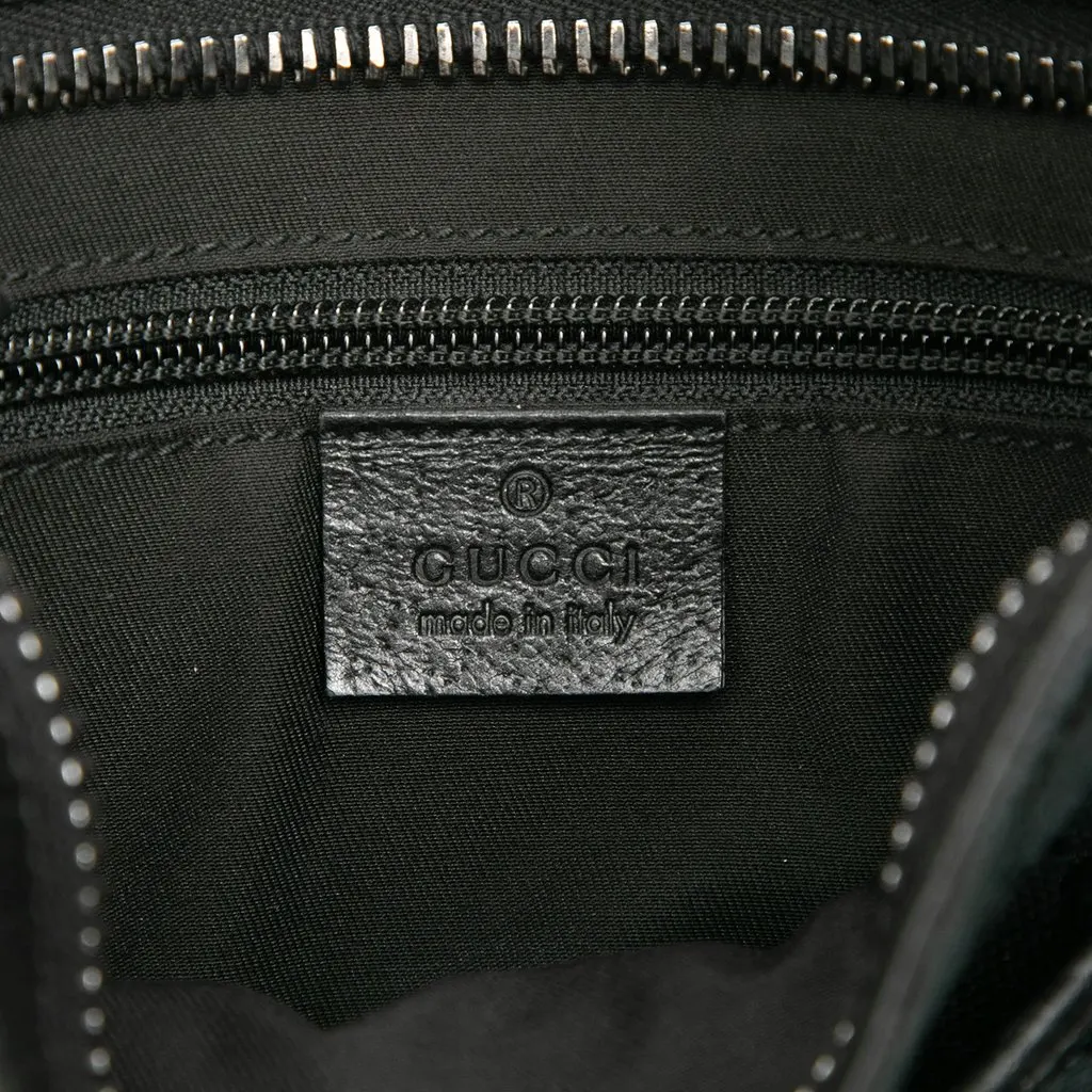 Gucci GG Canvas Crossbody Black Canvas Good - Box View