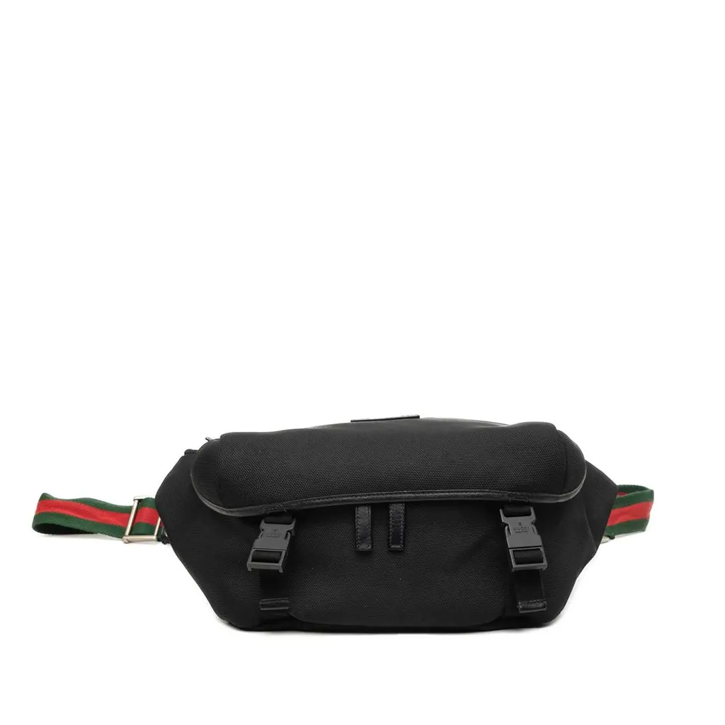Gucci Canvas Techno Web Belt Bag