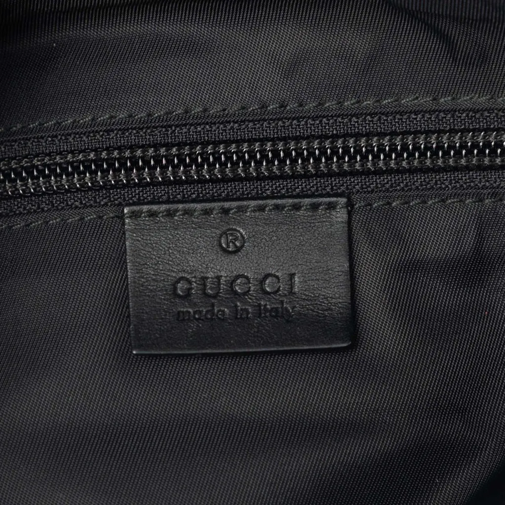Gucci Canvas Techno Web Belt Bag Black Very good - Box View