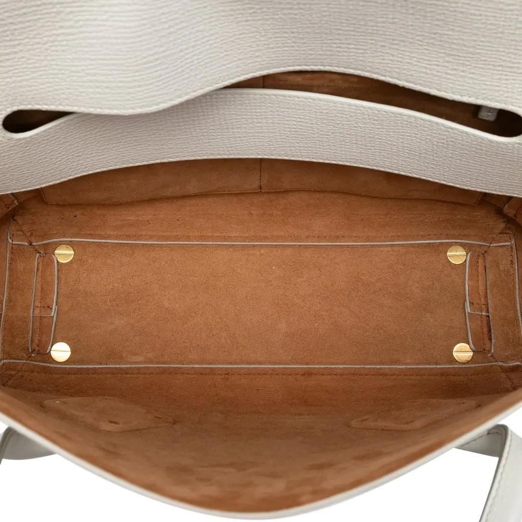 Bottega Veneta Medium French Calfskin The Arco Tote White Leather Very good - Model View