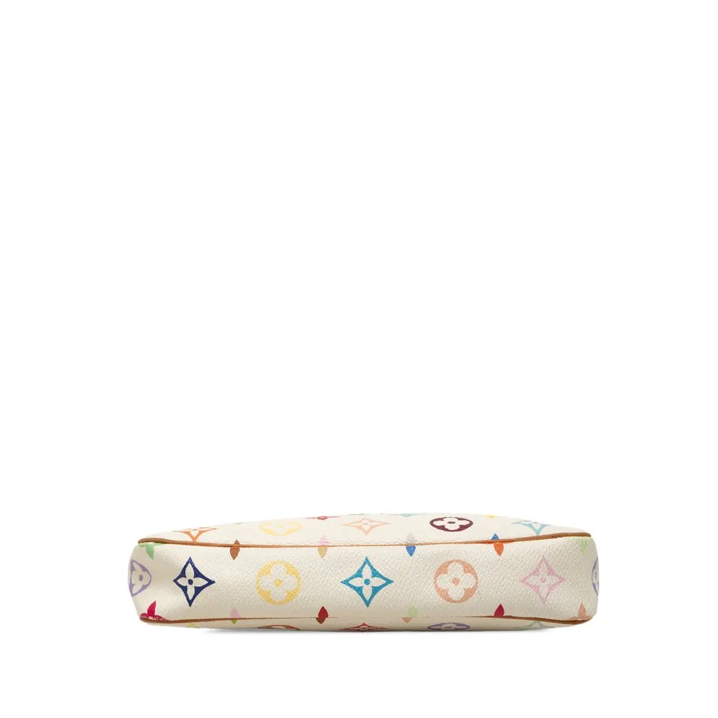 Louis Vuitton Monogram Multicolore Pochette Accessoires White Very good - Inside View