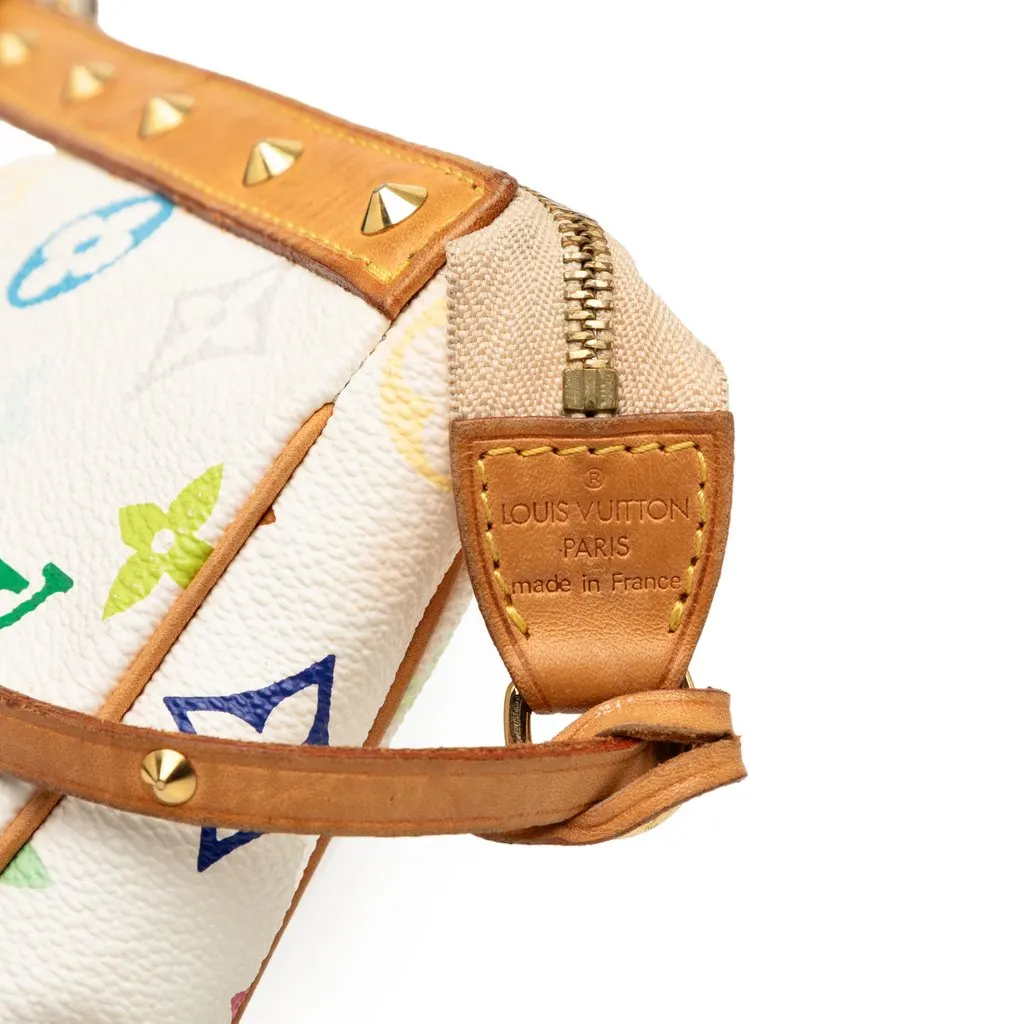 Louis Vuitton Monogram Multicolore Pochette Accessoires White Very good - Box View