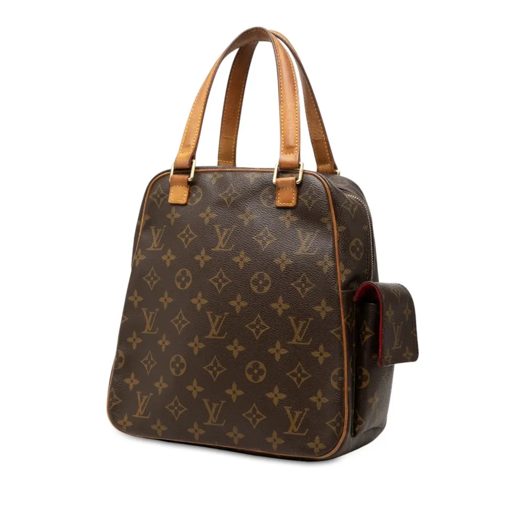 Louis Vuitton Monogram Excentri Cite Brown Very good - Back View