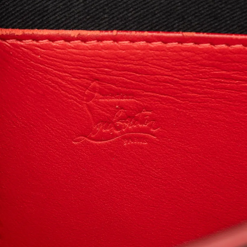 Christian Louboutin Leather Trick Track Satchel Black Leather Very good - Box View