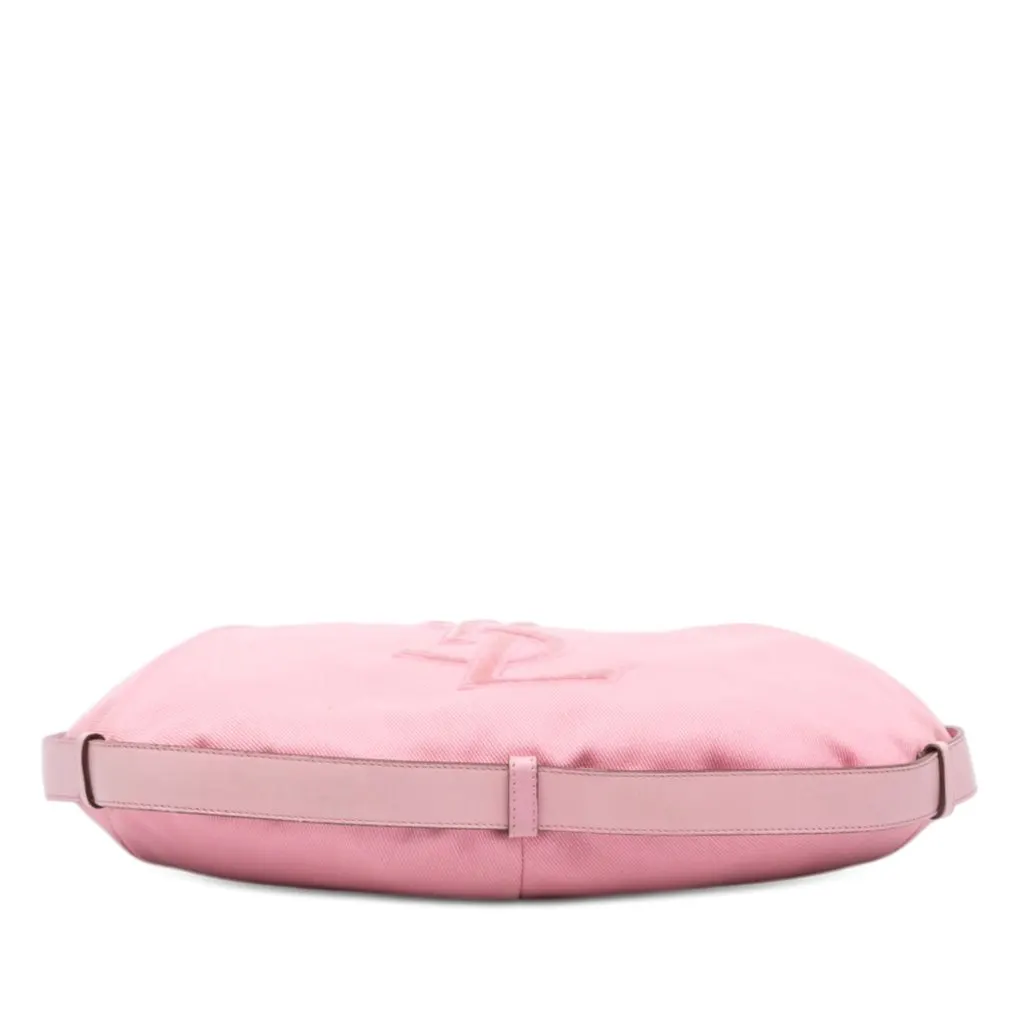 Saint Laurent Medium Canvas Mombasa Hobo Pink Very good - Inside View
