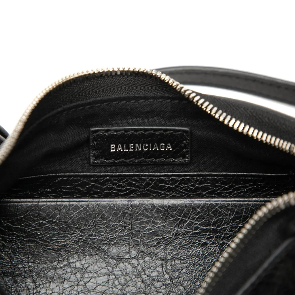 Balenciaga Mini Lambskin Motocross Le Cagole Black Leather Very good - Box View