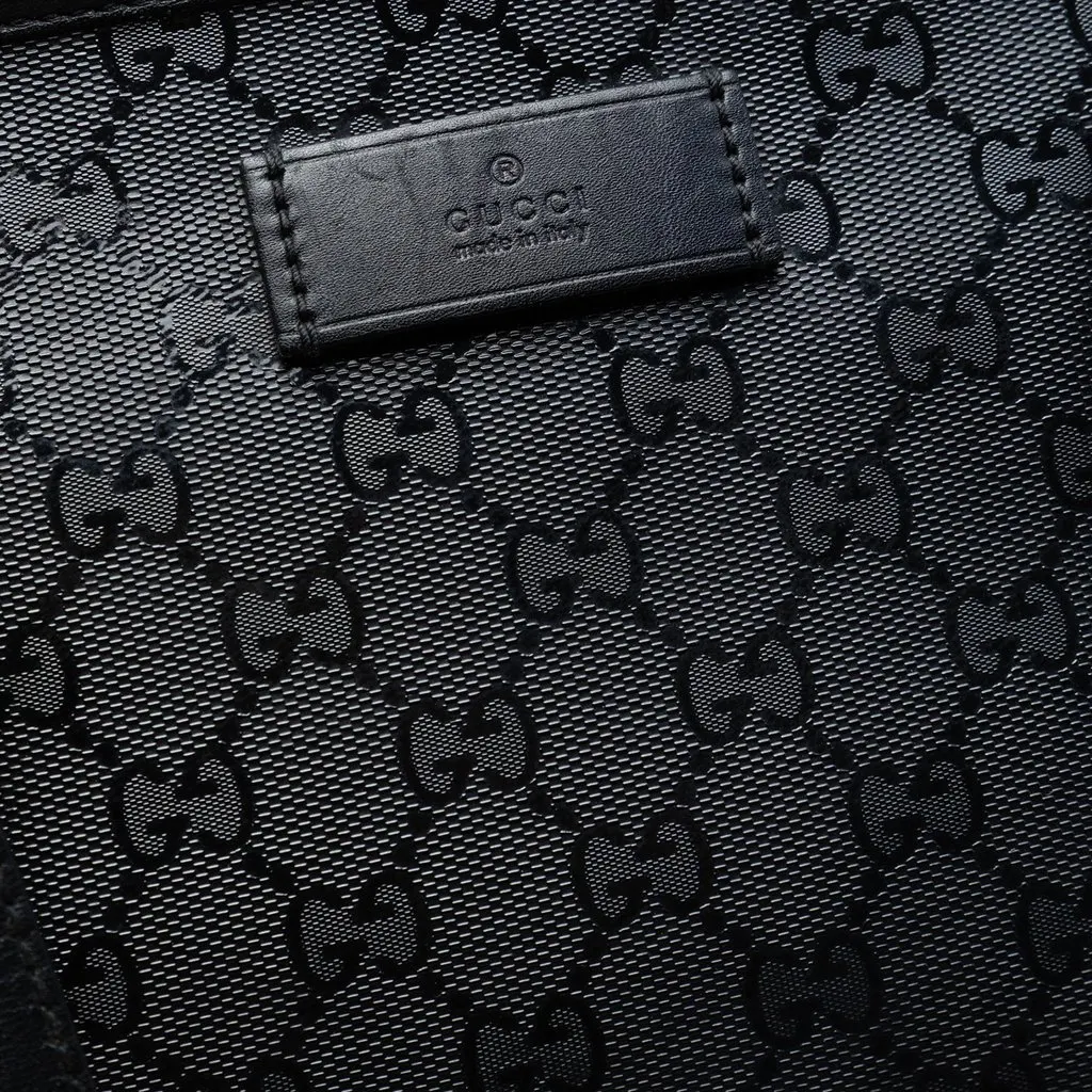 Gucci Medium GG Imprime Tote Black Very good - Box View
