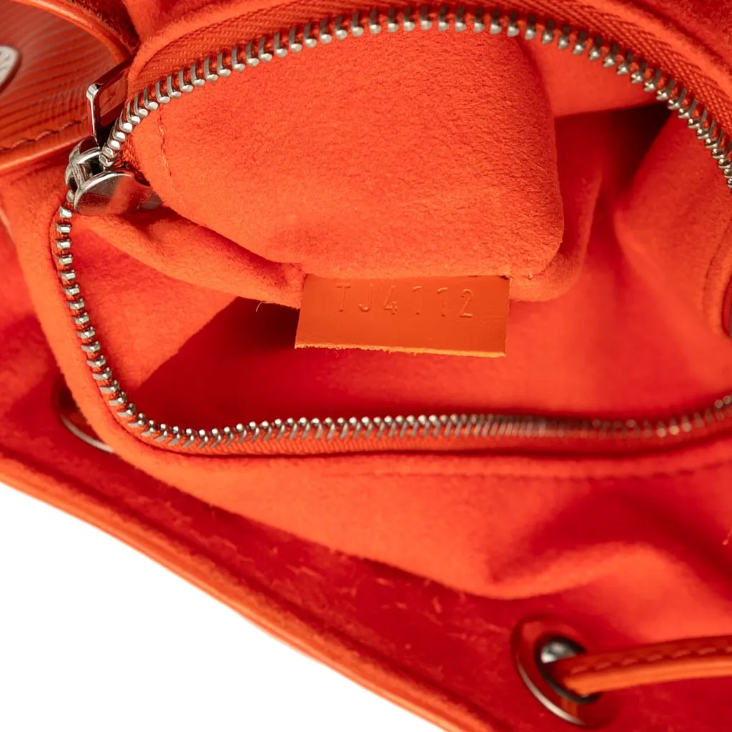 Louis Vuitton Epi Petit Noe Orange Leather Very good - Box View