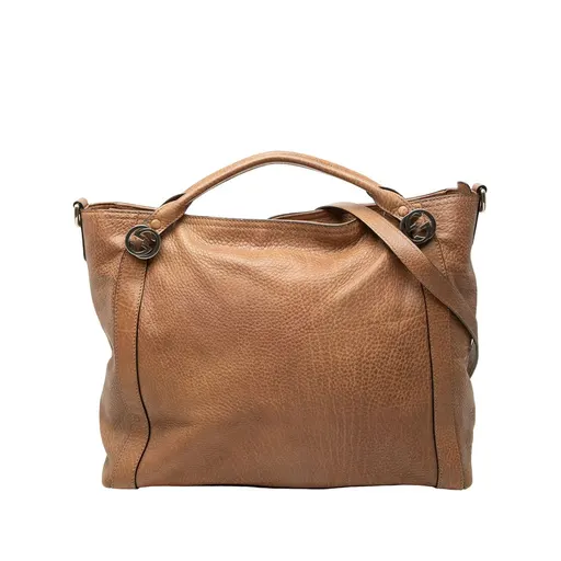 Gucci Medium Leather Miss GG Satchel