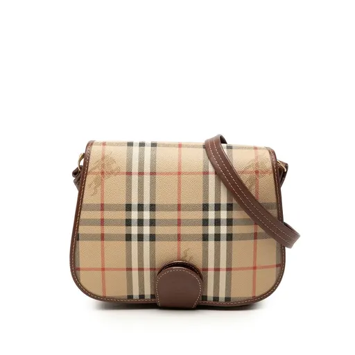Burberry Hymarket check Coated Canvas Crossbody