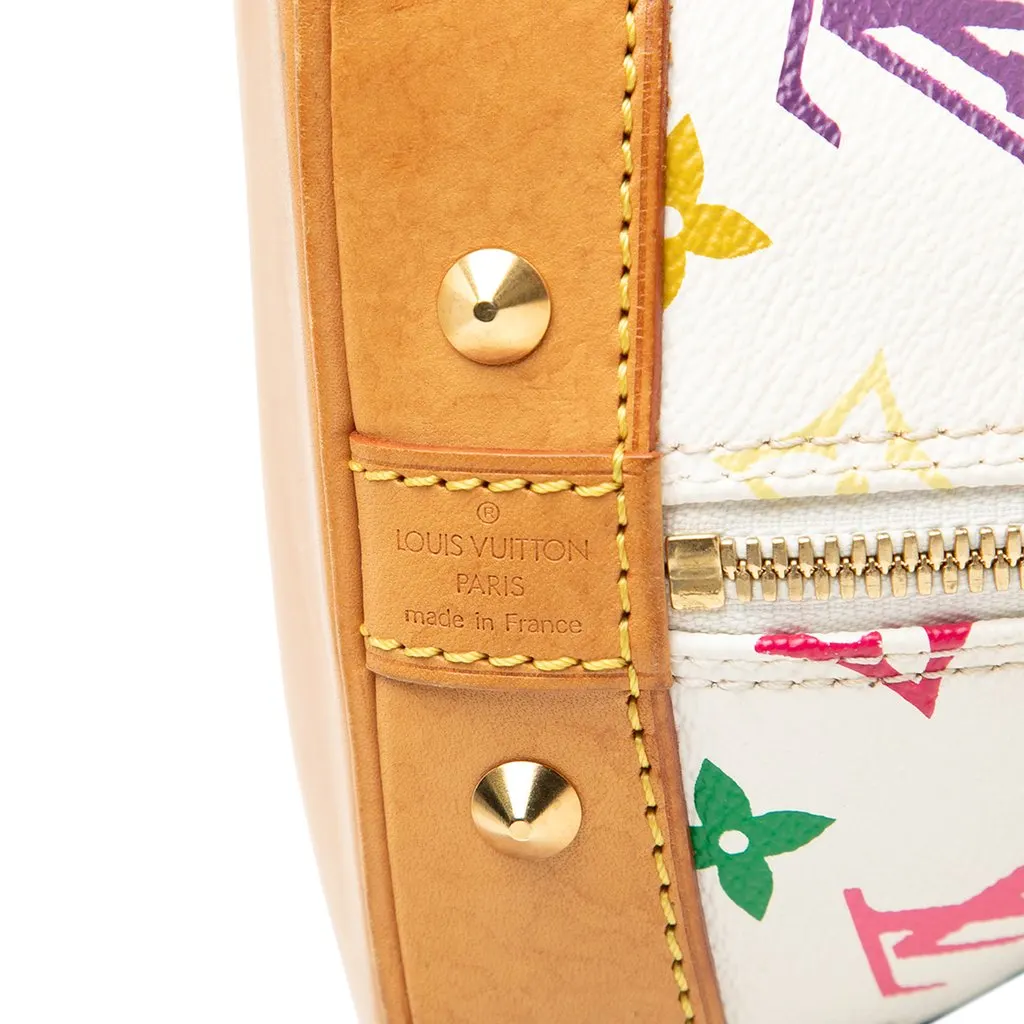Louis Vuitton Monogram Multicolore Alma PM White Very good - Box View