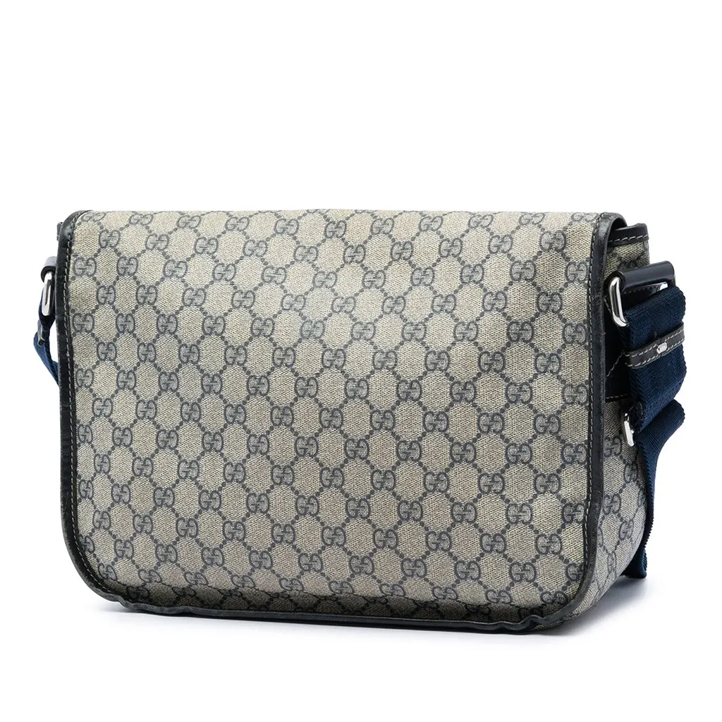 Gucci GG Supreme Crossbody Beige Very good - Back View
