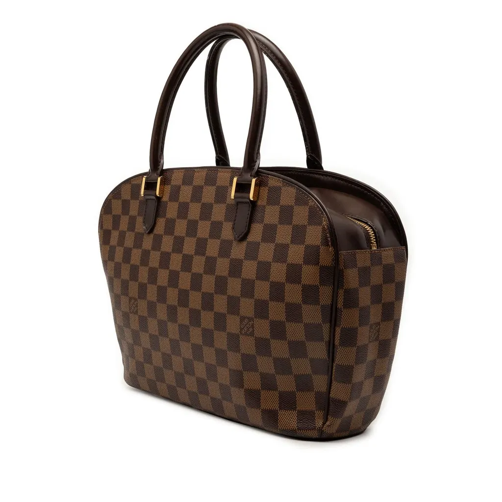 Louis Vuitton Damier Ebene Sarria Horizontal Brown Good - Back View