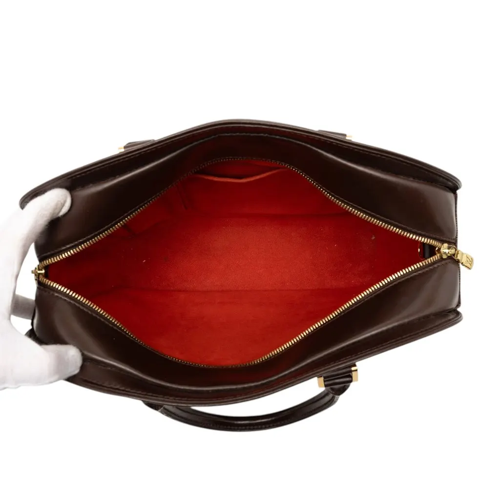 Louis Vuitton Damier Ebene Sarria Horizontal Brown Good - Model View