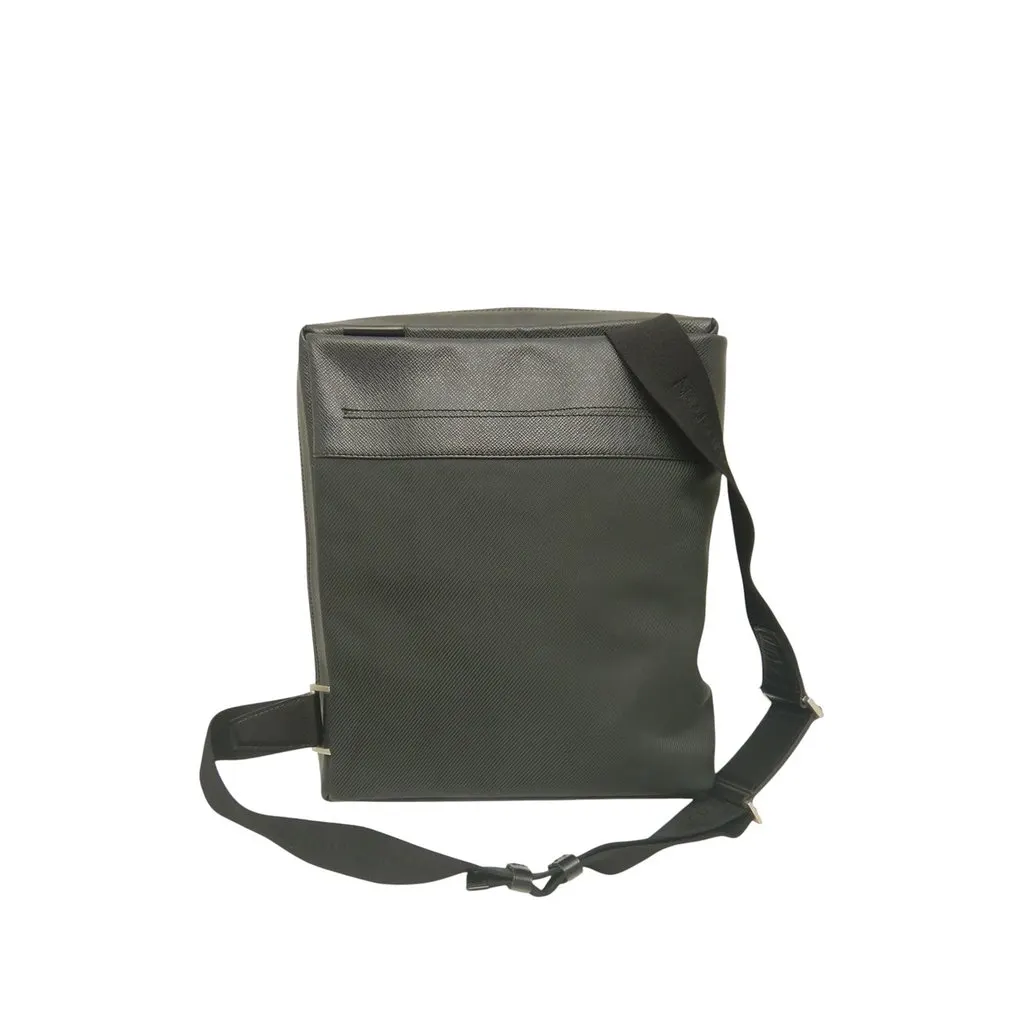 Louis Vuitton Bicolor Taiga and Canvas Beluga MultiColor Leather Very good - Back View