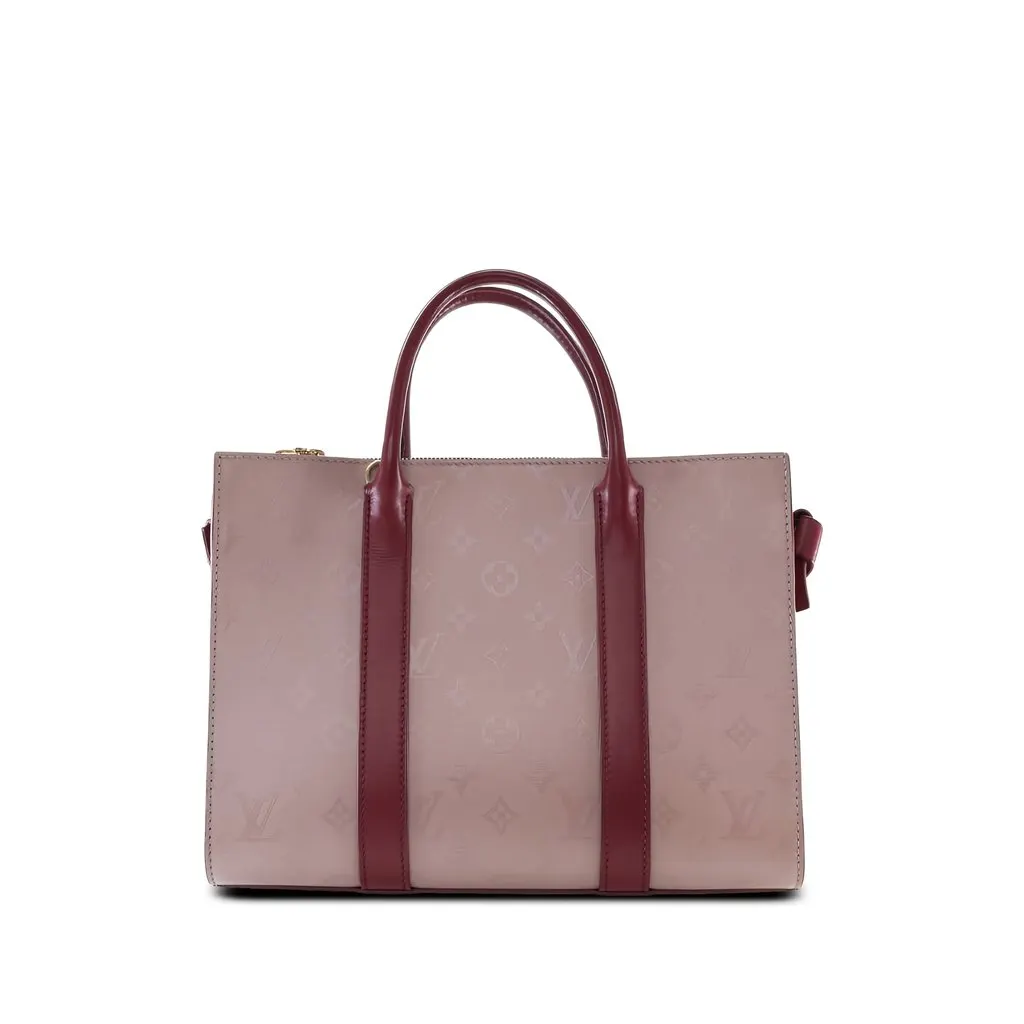Louis Vuitton Monogram Cuir Plume Very Tote MM Brown Leather Very good - Back View