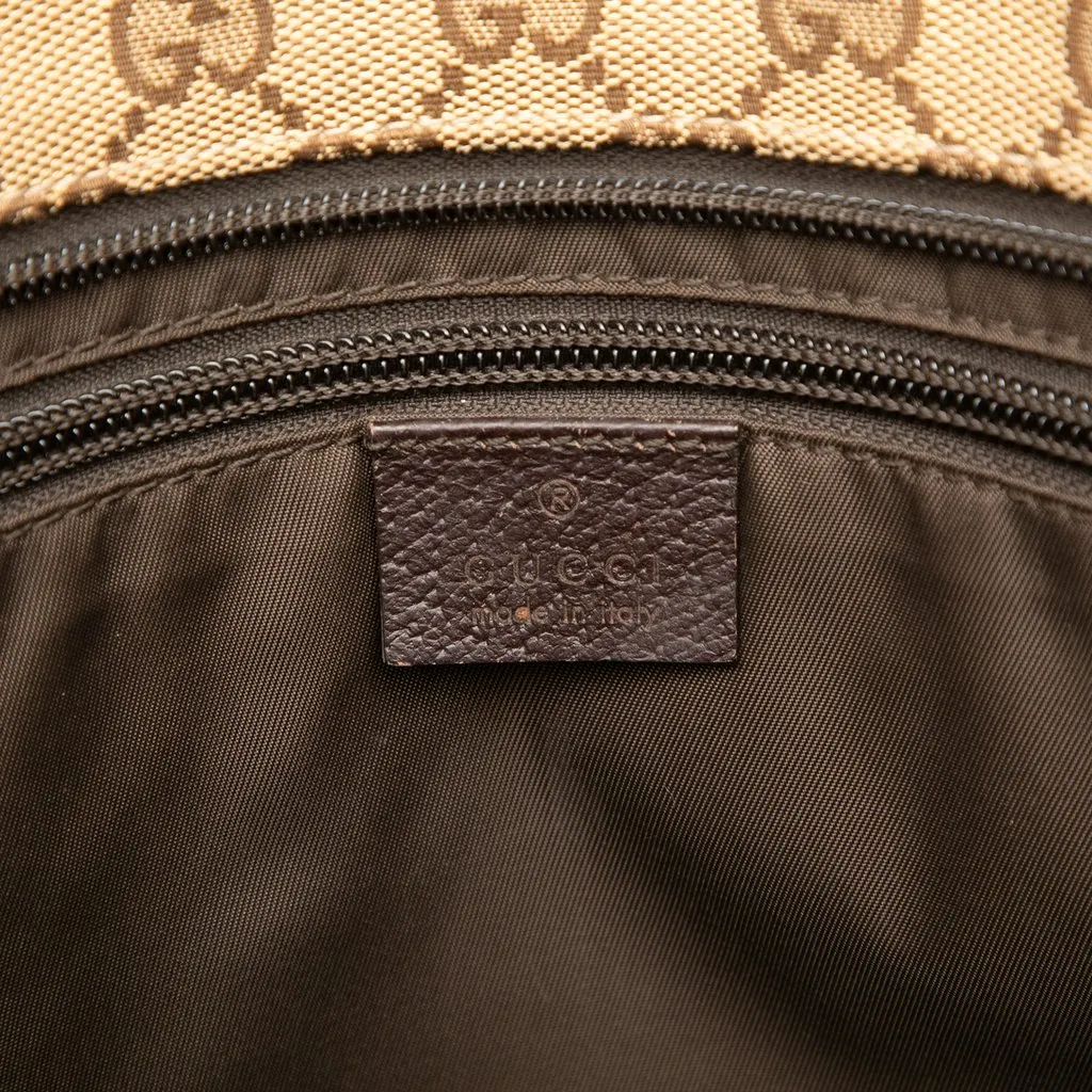 Gucci GG Canvas Web Tote Beige Canvas Very good - Box View