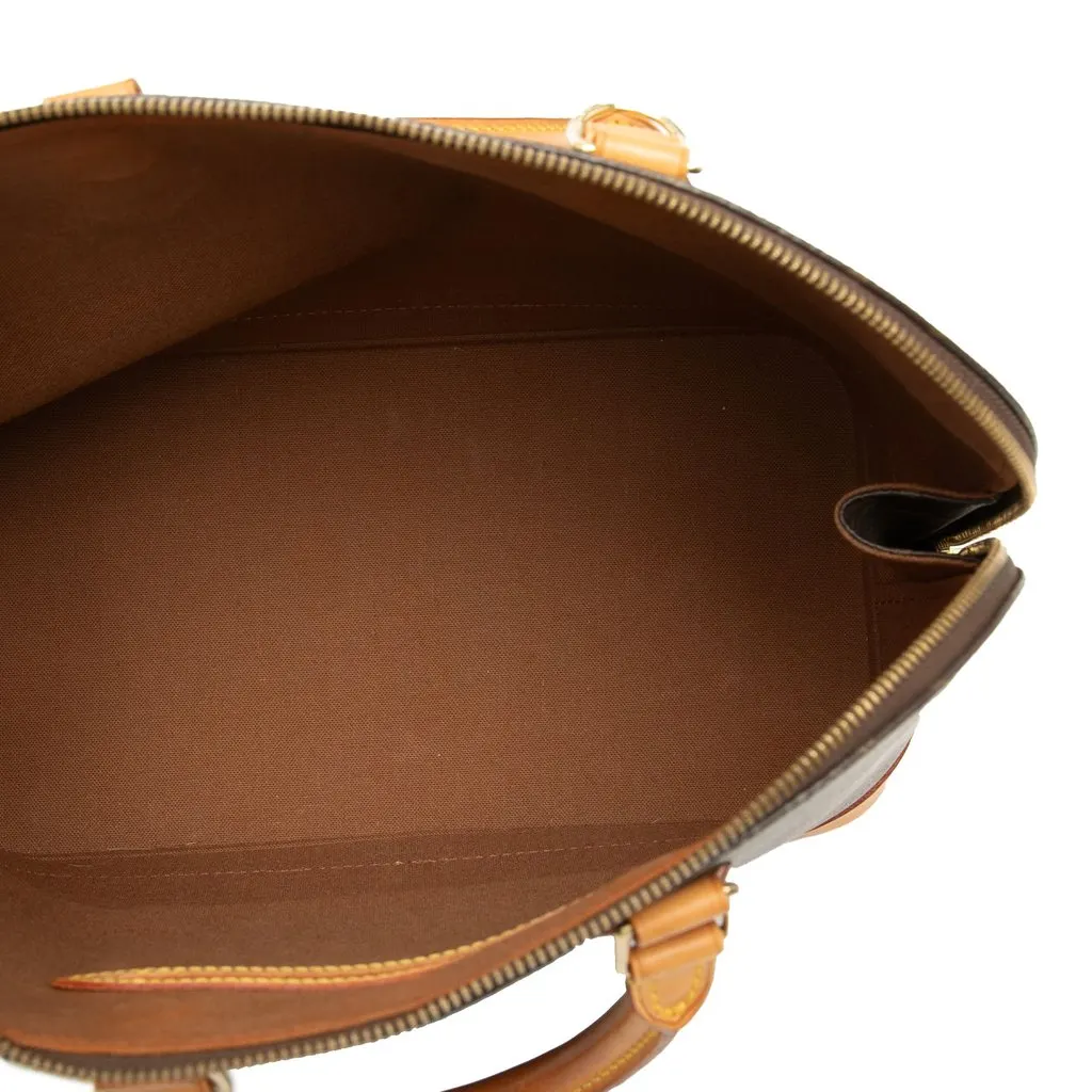 Louis Vuitton Monogram Alma PM Brown Very good - Model View