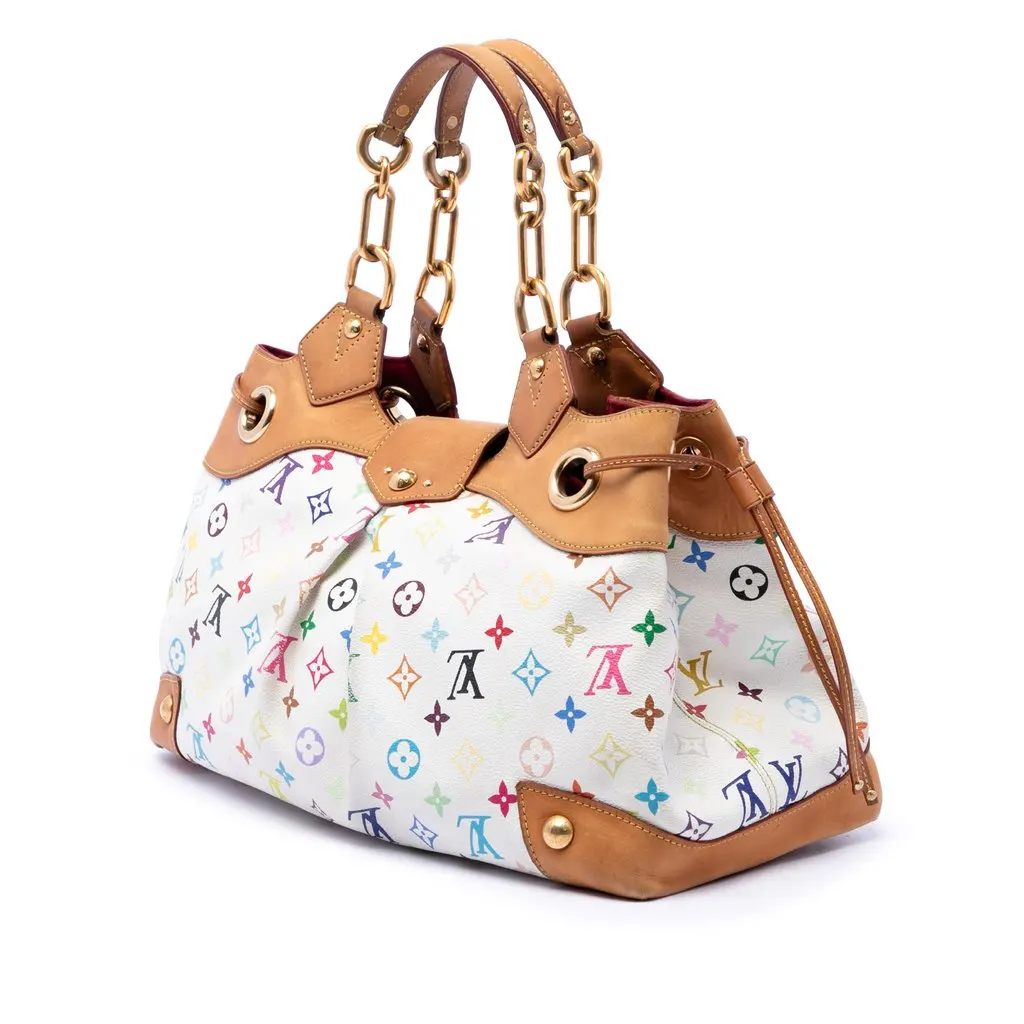 Louis Vuitton Monogram Multicolore Ursula White Very good - Back View