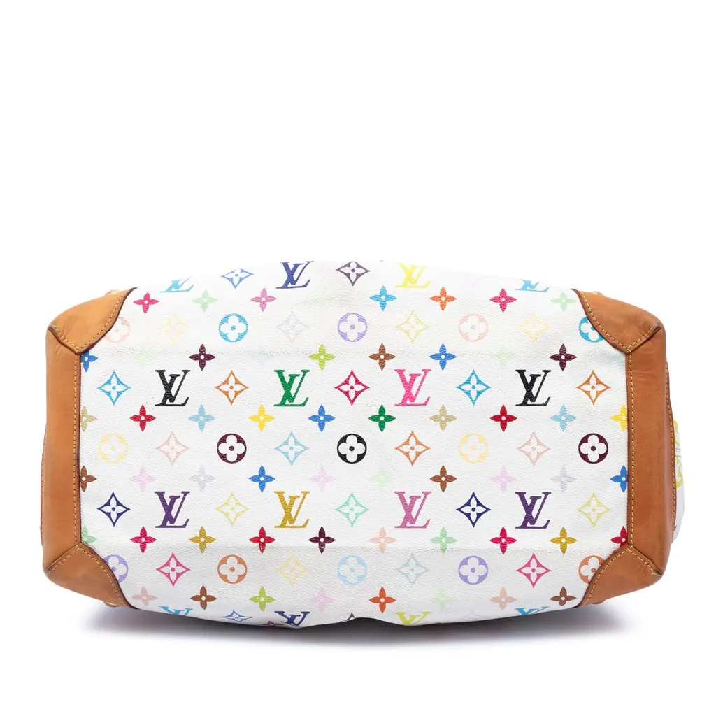 Louis Vuitton Monogram Multicolore Ursula White Very good - Inside View