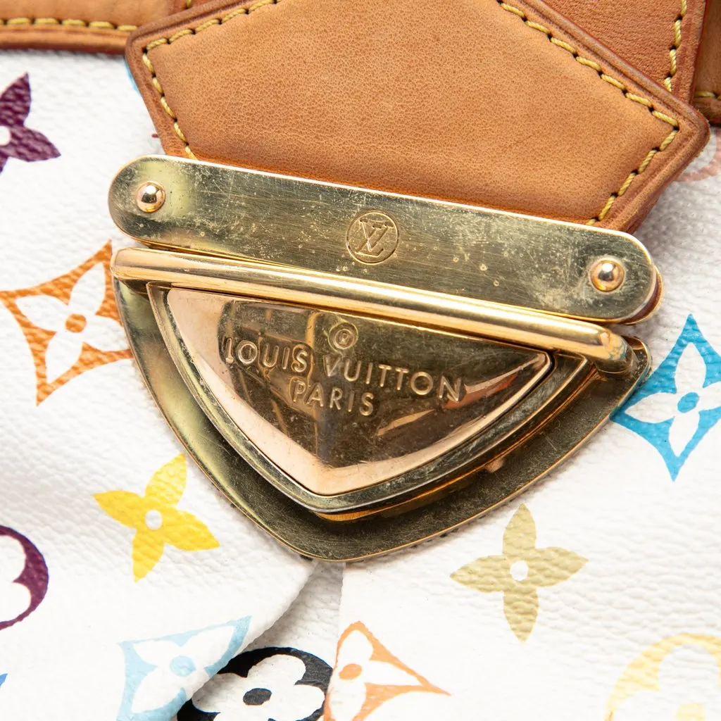Louis Vuitton Monogram Multicolore Ursula White Very good - Box View