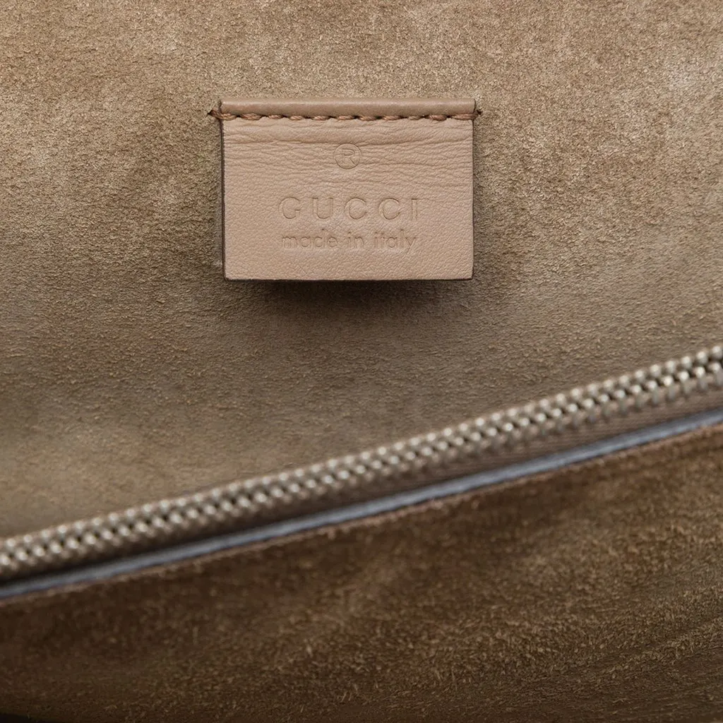 Gucci Medium GG Supreme Dionysus Shoulder Bag Beige Very good - Box View