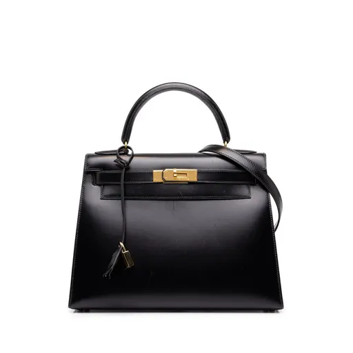Hermès Box Calf Kelly Sellier 28