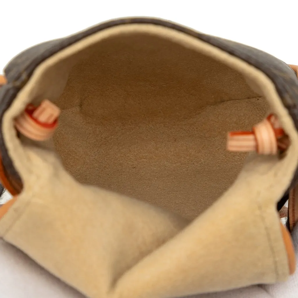 Louis Vuitton Monogram Pochette Cancun Brown Canvas Very good - Model View