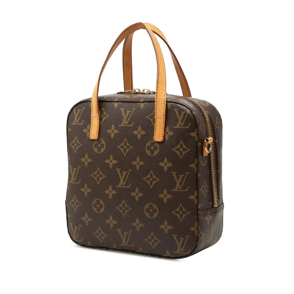 Louis Vuitton Monogram Spontini Brown Canvas Good - Back View