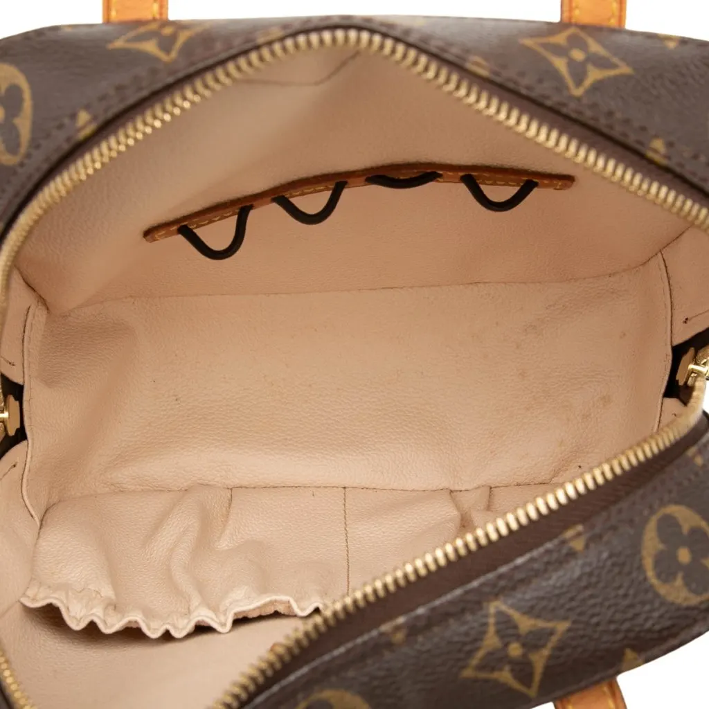 Louis Vuitton Monogram Spontini Brown Canvas Good - Model View