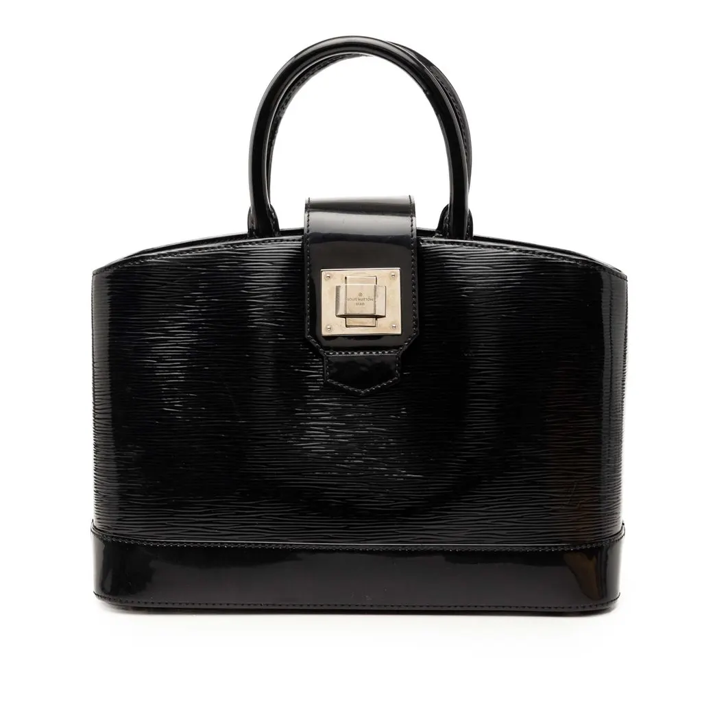 Louis Vuitton Electric Epi Mirabeau PM Black Leather Very good - Front View