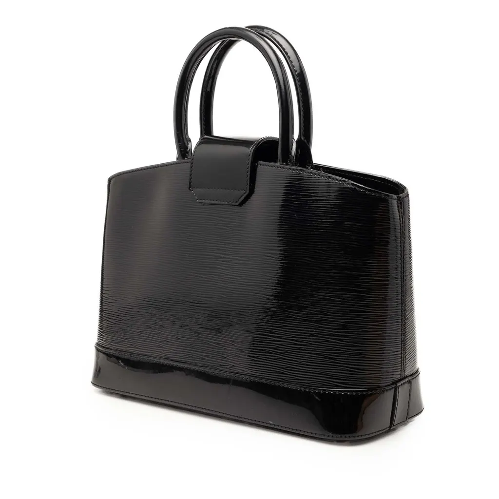 Louis Vuitton Electric Epi Mirabeau PM Black Leather Very good - Back View